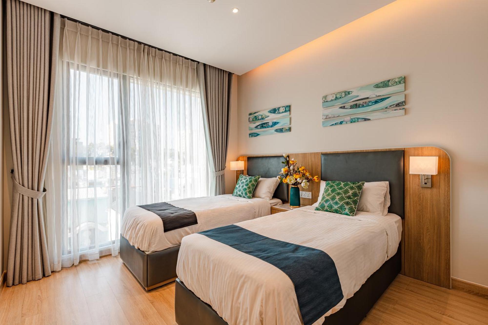 Luxury 2 Or 3Br Apartment In Dist 1 N Pool, Gym, Airport Pickup Bandar Ho Chi Minh Luaran gambar